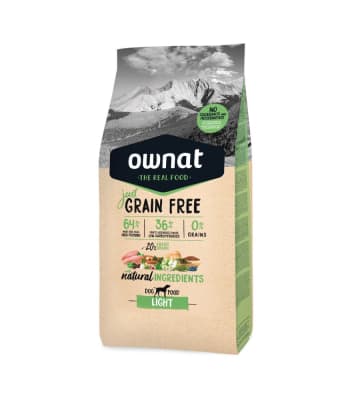 Ownat Just Grain Free Perro Light 3kg2