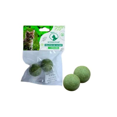 Pack 2 Pelotas catnip1