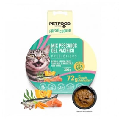 Pate marino pescados del pacifico 300gr Gatos1