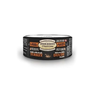 Oven Baked pate turkey adult cat 156 gr1