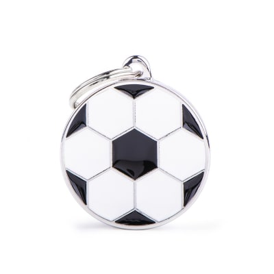Placa My family Charms Soccer1