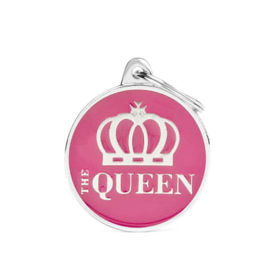 Placa My family Charms The Queen1