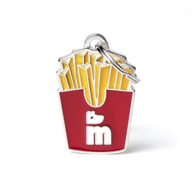 Placa My family Food Papas fritas1