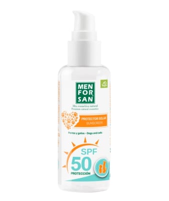 Men for San Protector solar spray Factor 501