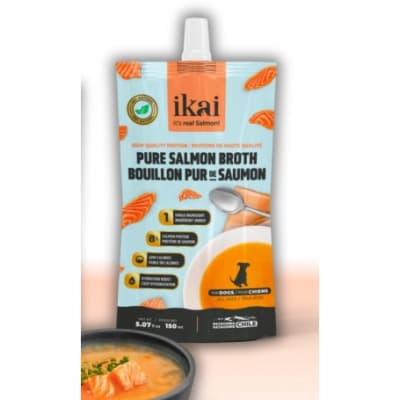 Ikai caldo de salmon para perros 150 ml1