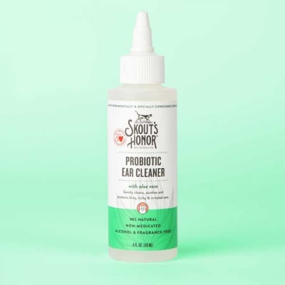 Skout honor limpiador probioticos de oidos gatos 118 ml1