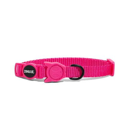 Pink Led Collar cat1