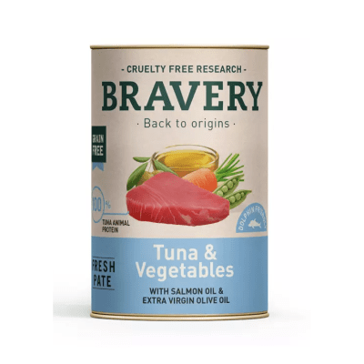 Bravery Atún y Vegetales dog 290gr1