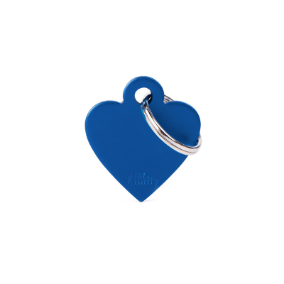 Placa My family Corazón Pequeño De Aluminio1