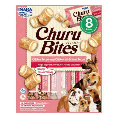 Churu bites Pollo con salmon para perros 8 unidades1
