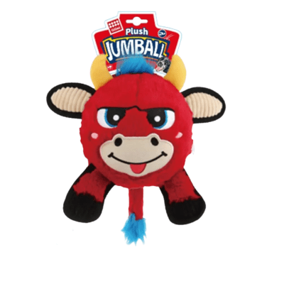 Jumball plush Toro rojo1