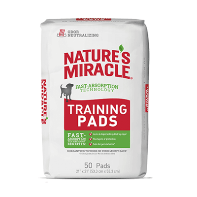 Training pads 53.3 x 53.3 cm - Natures Miracles1
