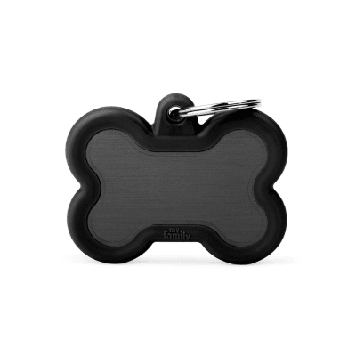 Placa My family Hueso de Aluminio1