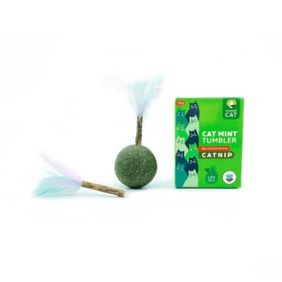 Bola de catnip XL con varilla1