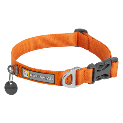 Ruffwear front range collar Campfire orange1