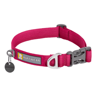 Ruffwear front range collar Hibiscus pink1