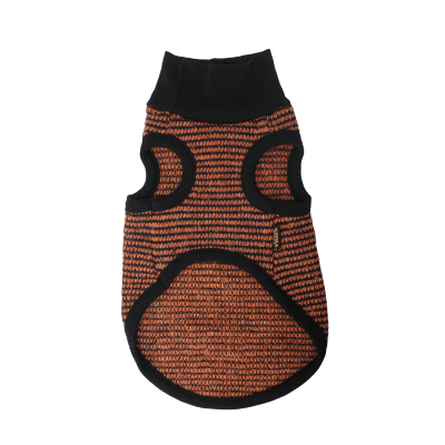 Chaleco cobre tejido Nogal1