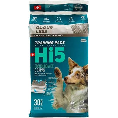 Hi5 Training pads con Carbon activo 30 unidades1