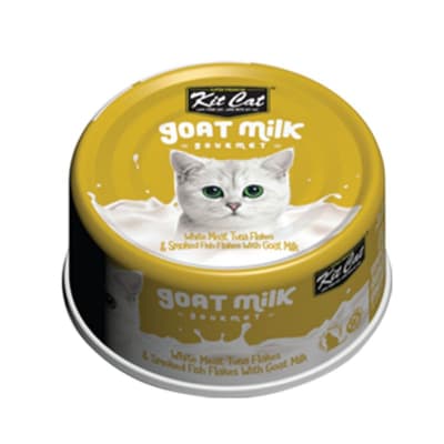 Kit cat Goat Milk gourmet Tuna & Smoked Fish 70gr1