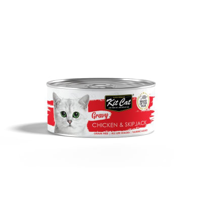 Kit cat Gravy Chicken & Skip Jack 70gr1
