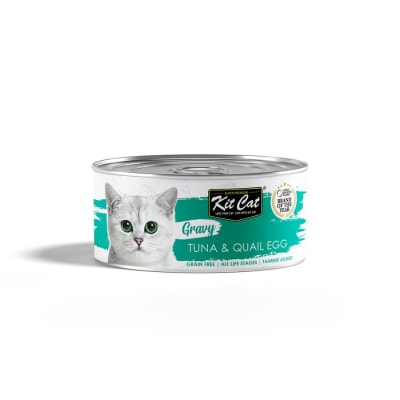 Kit cat Gravy Tuna & Quail Egg 70gr1