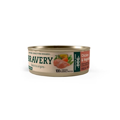 Bravery Chicken & Vegetables adulto 80 grs1