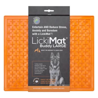 Lickimat Buddy XL Naranjo1