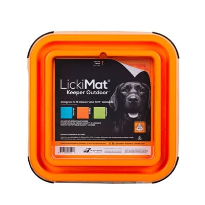 Lickimat Outdoor Keeper naranjo1