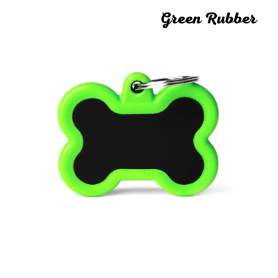 Placa My family Hueso Negro De Aluminio1