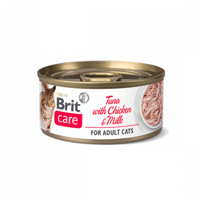 Brit care cat Tuna with chicken and milk 70 grs1