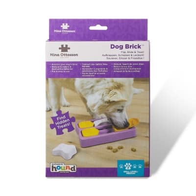 Nina Ottosson perro puzzle brick S nivel 2 (Morado)1