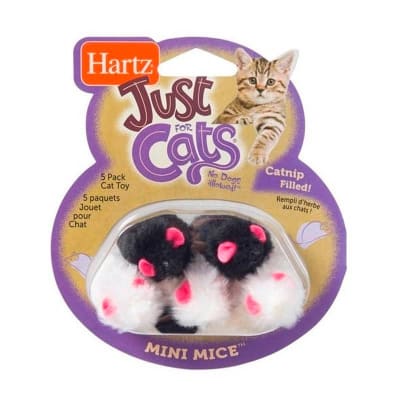 Hartz Just for cats Pack 5 ratones1