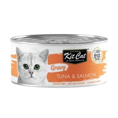 Kit cat Gravy Tuna & Salmon 70 gr1