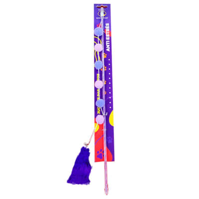 Varilla con pompom y pluma1