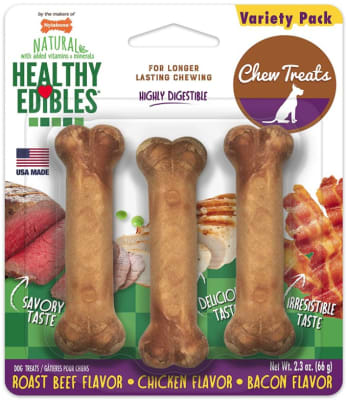 Nylabone healthy roast beef chicken bacon 66 grs1