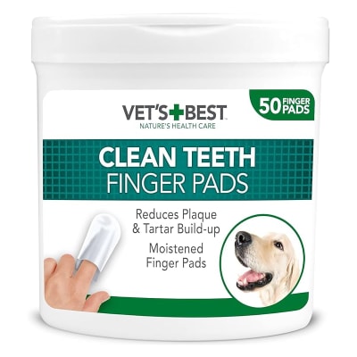 Vets Best Clean Teeth Toallitas limpieza dental 50 unidades1