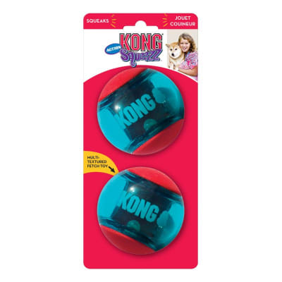 Kong Squeezz Action Ball Red L x2 unidades1
