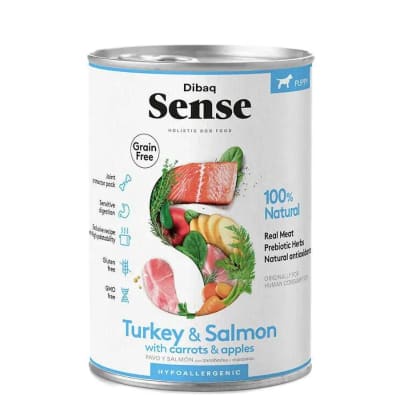 Sense lata Cachorro Pavo y salmon 380 grs1