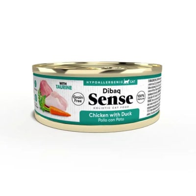 Sense lata gato Pollo y pato 70 grs1