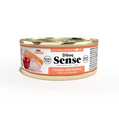 Sense lata gato Salmon y pollo 70 grs1
