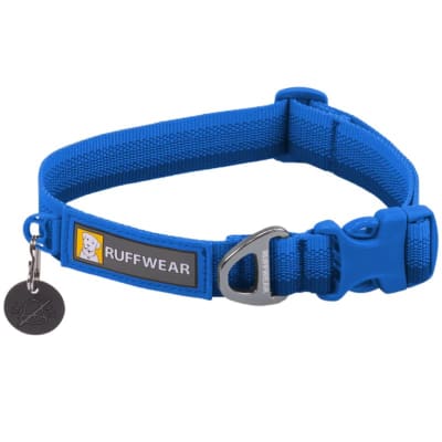 Ruffwear Front rage collar Blue Pool1