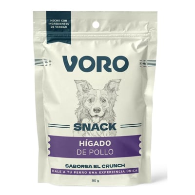 Voro snack Higado de pollo 90 grs1