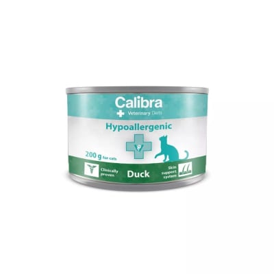 Calibra Cat life Lata Hypoallergenic Pato 200 gr1