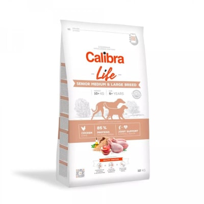 Calibra Dog Life Senior medium & Large Pollo1