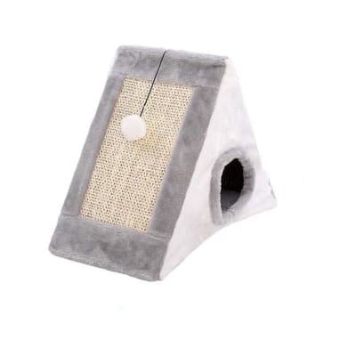 Rascador piramide gris1