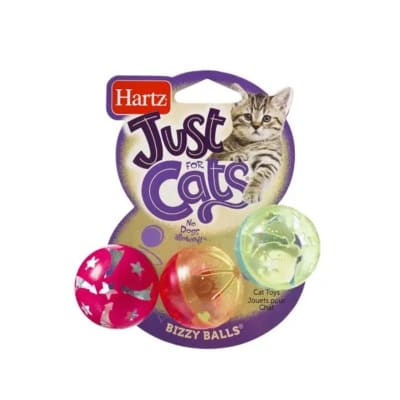 Hartz JFC Bizzy balls cat toy1