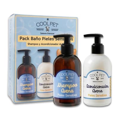 Pack baño Pieles sensibles Avena Coolpet1