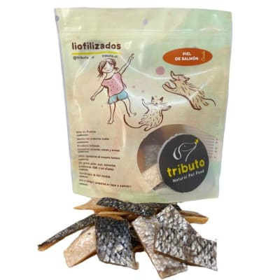 Tributo snack crudo Piel de salmon 100 grs1