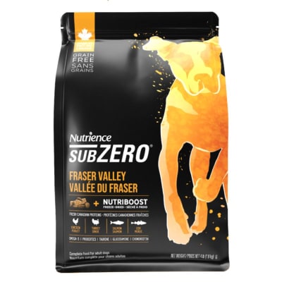 Nutrience Subzero dog Fraser Valley 10 kg1