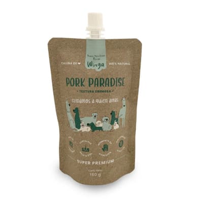 Winga pouch pork paradise perro 180 ml1